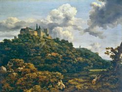 Il castello di Bentheim Jacob Van Ruisdael