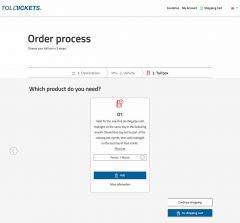 Order process Tolltickets 2018 07 01 2b
